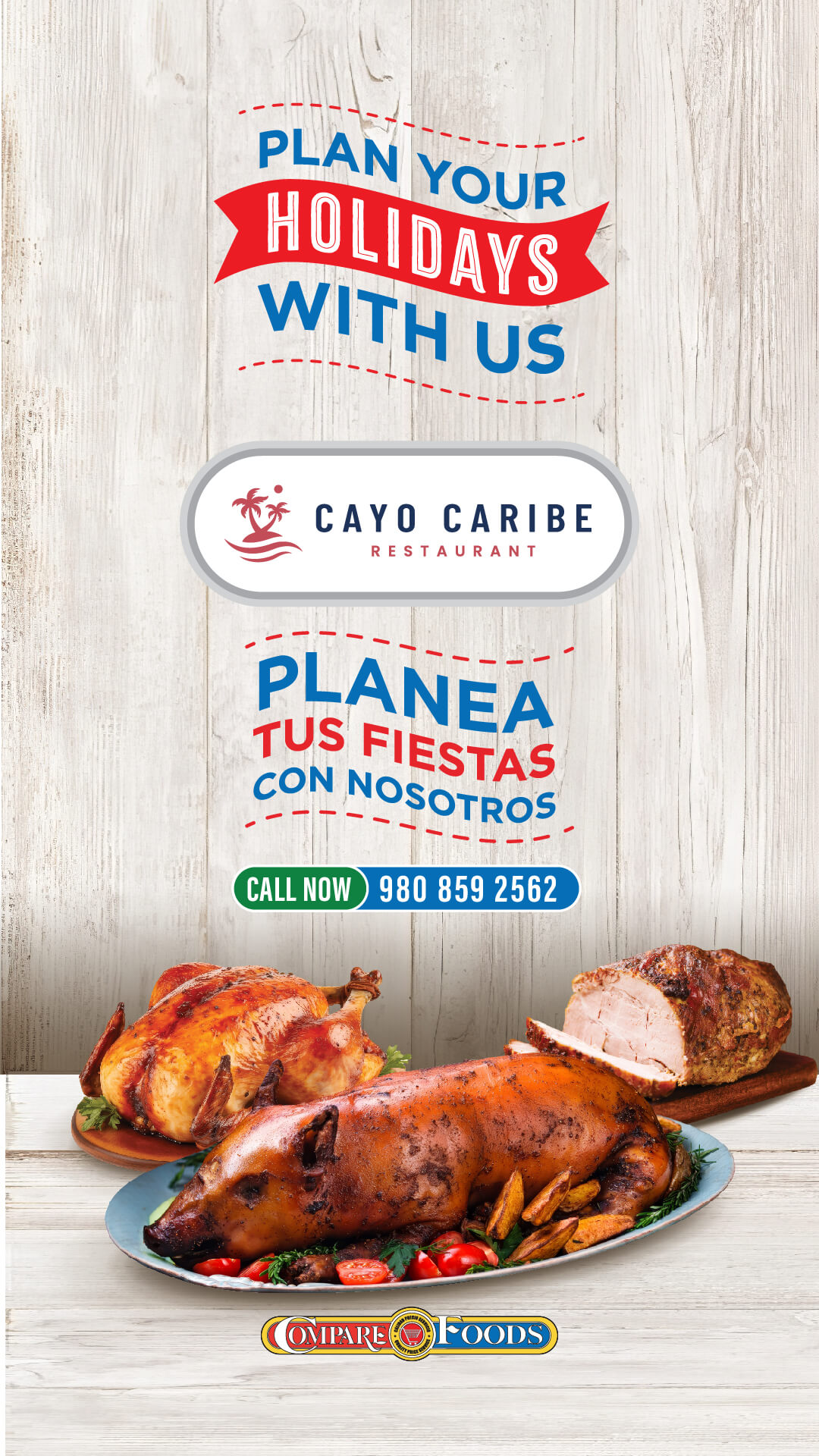 Cayo Caribe plan your fiesta